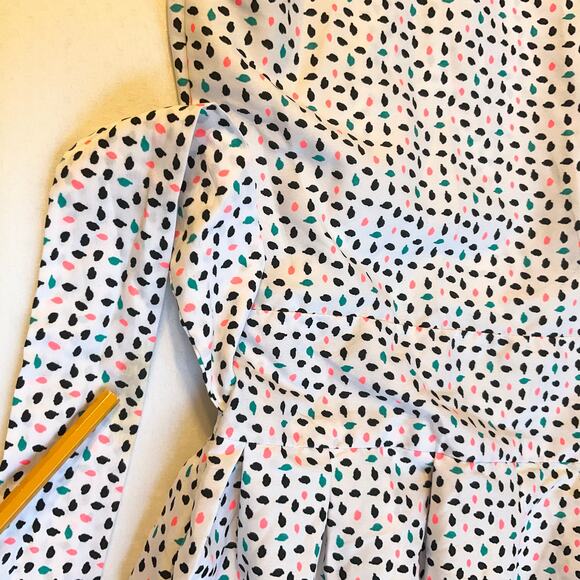 Tramp Women Dress size XL White Sleeveless Knee Length Lightweight A-line Floral - Picture 10 of 10